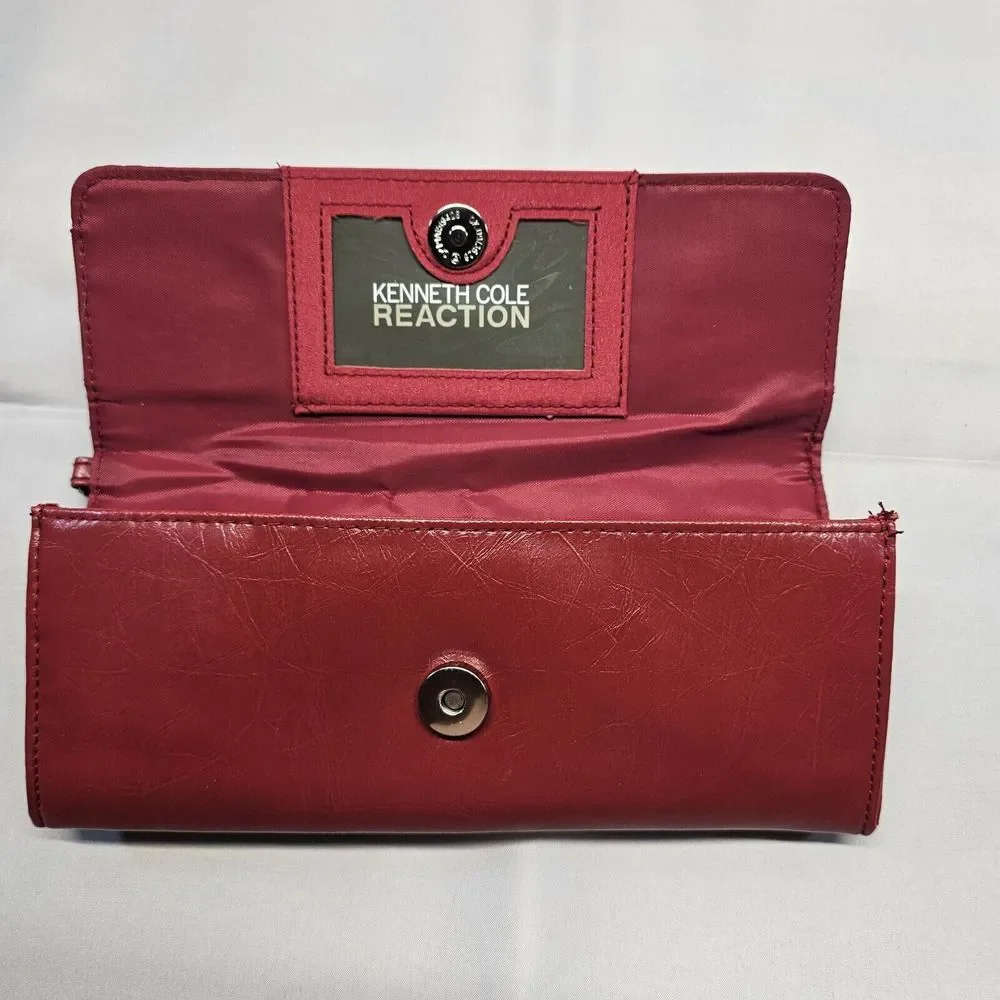 kenneth cole reaction womens Leather wristlet wallet‎